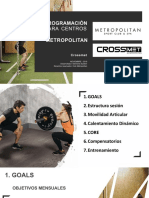 Programa de entrenamiento Crossfit para noviembre