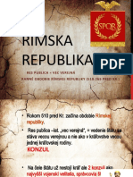 Rímska Republika 2020