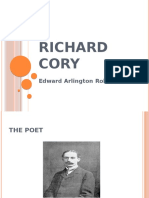 Richard Cory: Edward Arlington Robinson