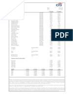 Citibank Daily FX Rate Overview | PDF | Citigroup | Taxes