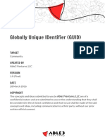 Globally Unique IDentifier