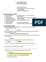 Form Biodata Klien Fta Center Surabaya