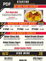 Red Zone BBQ Menu Boards Jan11