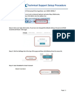 Technical Support Setup Procedure: How To Enable WPA Personal Encryption On DIR-895L?