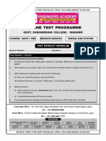 Signal Systems Test PDF