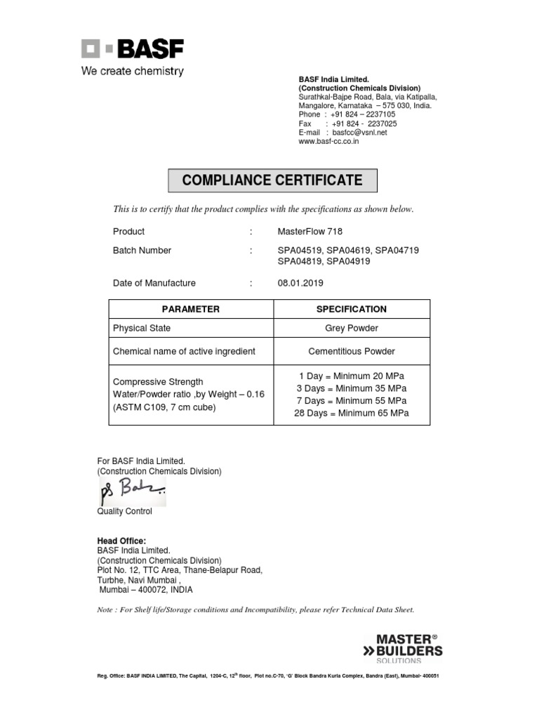 MTC MasterFlow 718 | PDF | Materials | Economic Sectors
