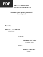 Detailed Lesson Plan in Mathematics 3 Odd and Even Number | PDF ...