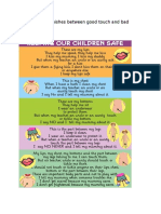 Good touch vs bad touch poem guide