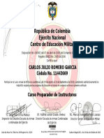 República de Colombia Ejército Nacional Centro de Educación Militar