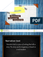 English: Narrative Text Recount Text Procedure Text
