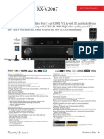 Yamaha RX-V2067 Product Bulletin