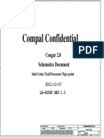 Compal Confidential: Schematics Document Cougar 2.0