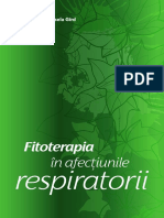 Fitoterapie in Afectiunile Respiratorii