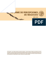 Informe Percepciones Negocios Mayo 2020