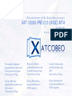 XAT-10000-PRE-012-UVIGO - INTA: Presentation of The Xatcobeo Project 24.04.09