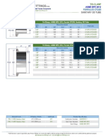 Data Sheet - ASME BPE 2012, Ferrule DT22B