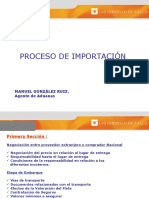 Proceso Importacion