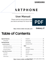 Samsung Galaxy J7 User Manual PDF