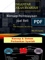 06 Pengantar Perbankan Syariah STIE Equitas Sub Konsep Pembiayaan Jual Beli 2019