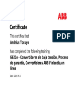 Certificado  G621e (LV Drives Warranty process_ES).pdf