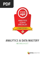 Analytics Data Cert Dashboard Download Guide