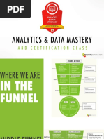 Analytics & Data Mastery: and Certification Class