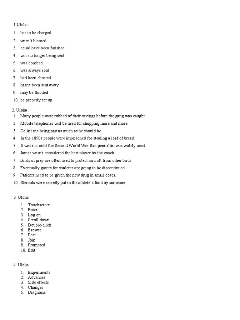 Solution Unit 5 AK | PDF | Travel | Wellness