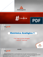 Aula 7 - Exerrcicios de Eletronica Analogica Resolvidos PDF