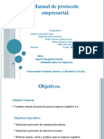 Manual de Protocolo Empresarial Angelitos S.A