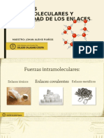 Fuerzas Intramoleculares y Polaridad de Los Enlaces