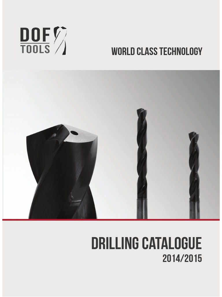 DOF Drilling Tools Catalog 2014/2015 | PDF | Business Process ...