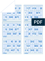 Cartones Bingo Bar PDF