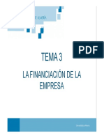 Financiación empresa: crédito comercial, bancario y emisión valores