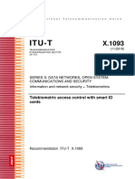 Itu-T: Telebiometric Access Control With Smart ID Cards