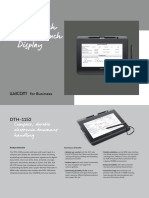 10.1-Inch Pen & Touch Display: Data Sheet