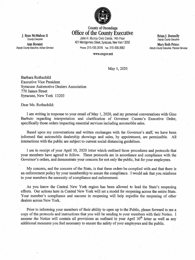 Auto Dealers Letter_5.1.20