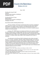 Jordan Letter to Schiff on Russia Transcripts