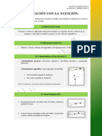 Familiarización Natación