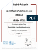 Geohelmintiasis Prevención, Tratamiento y Control-Certificado 304437 PDF