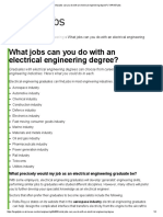 What Jobs Can You Do With An Electrical Engineering Degree