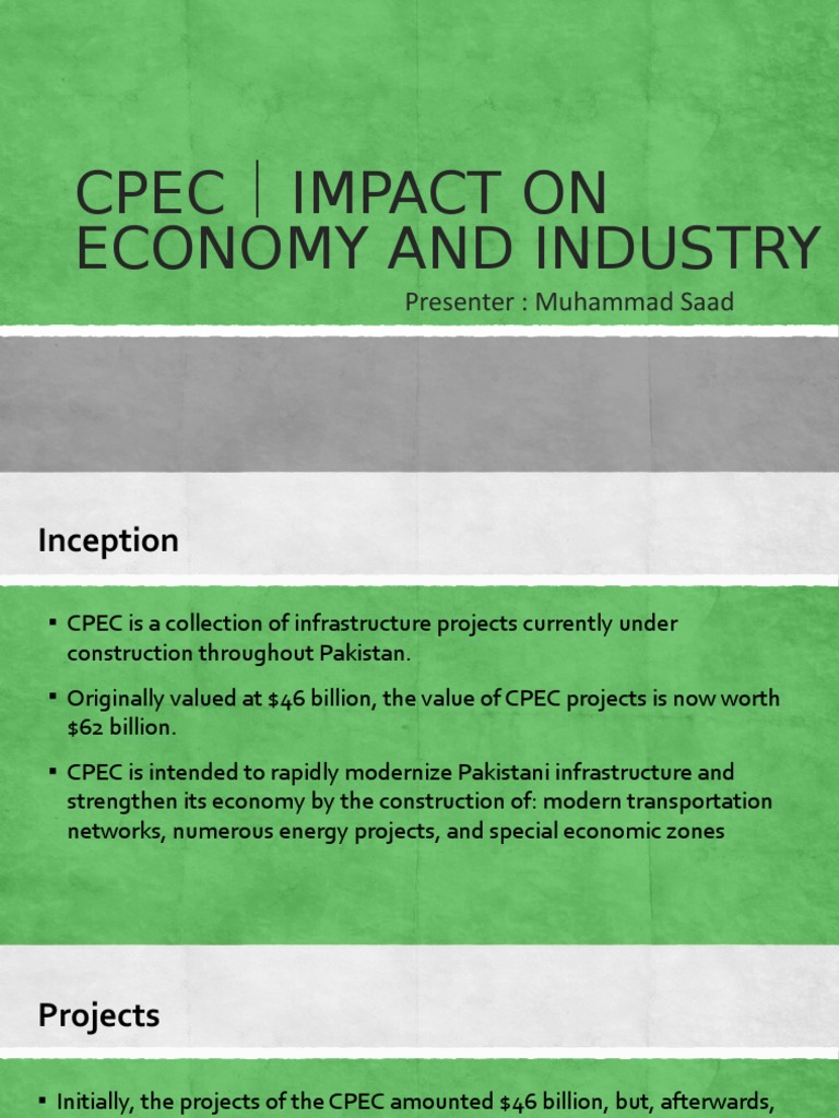 CPEC's Economic Impact on Pakistan | PDF | Economies | Business