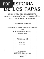 Ludovico Pastor - Historia de Los Papas - 03 | PDF | Papa