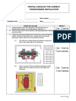 Installation Checklist - EN