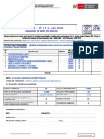 Solicitud de Cotizacion #007-2018 - Alimento para Consumo Humano