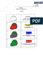 2.05 Anexo 01 - Código de Colores de EPP