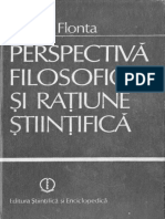 Mircea Flonta - Perspectiva filosofica si ratiune stiintifica.pdf