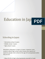 Education in Japan