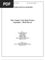 Download Country Notebook - Argentina Project by sumithj SN46003140 doc pdf
