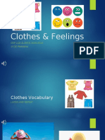 1o Primaria - Clothes and Feelings - 2003