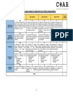 Rúbrica para Evaluar La Redacción de Un Texto Argumentativo1